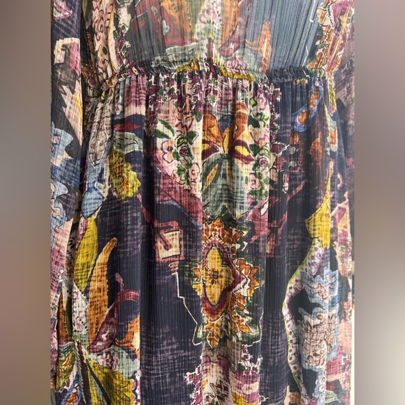 ZARA Boho Paisley Midi Dress – Size S - Picture 4 of 13